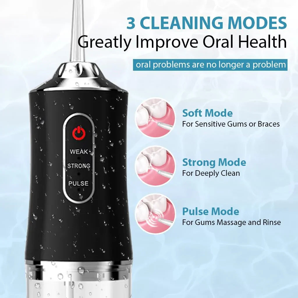 Acezozla® Portable Dental Water Flosser – Deep Clean & Gum Care System