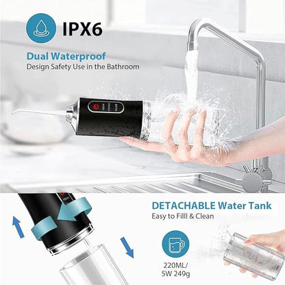 Acezozla® Portable Dental Water Flosser – Deep Clean & Gum Care System