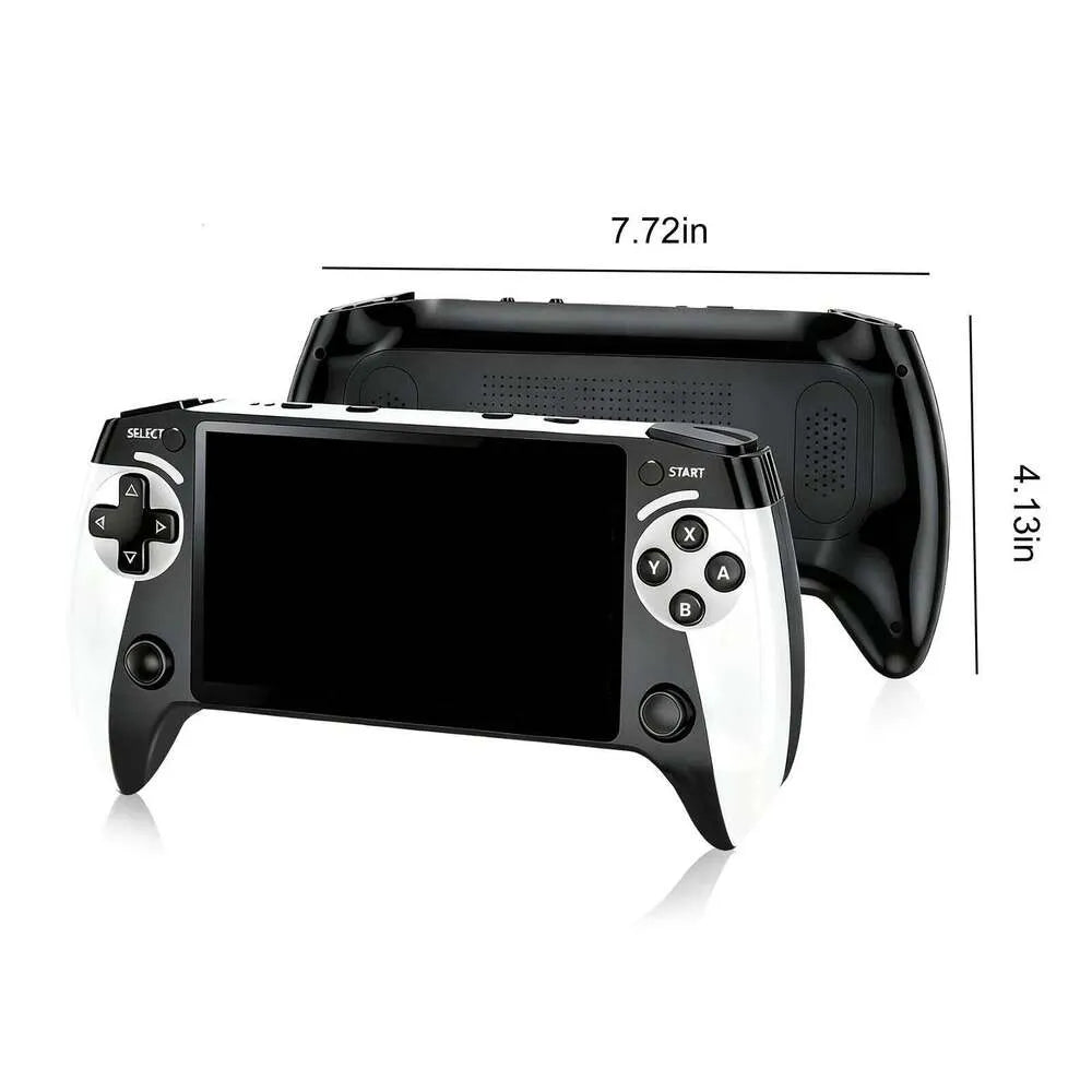 X9 portable game console, 5.5-inch HD screen, multiple languages, retro GBA Arcade video,10 simulators with 20000+ Games