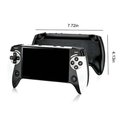 X9 portable game console, 5.5-inch HD screen, multiple languages, retro GBA Arcade video,10 simulators with 20000+ Games