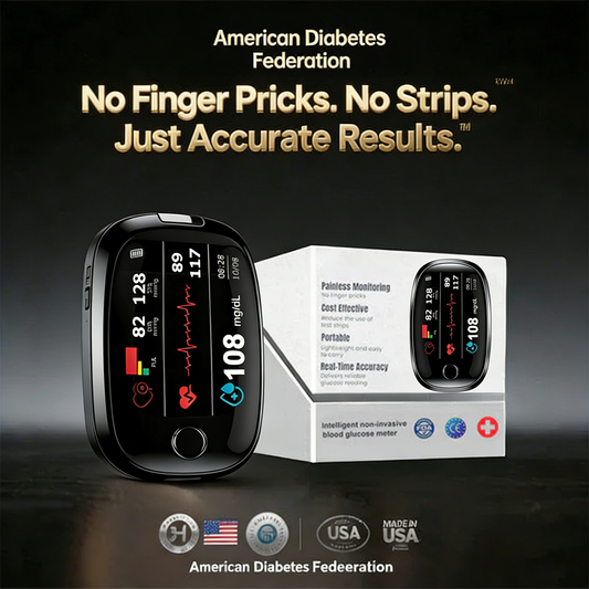 🏆 2026 Best Seller | Limited-Time 70% OFF! Painless blood sugar measurement