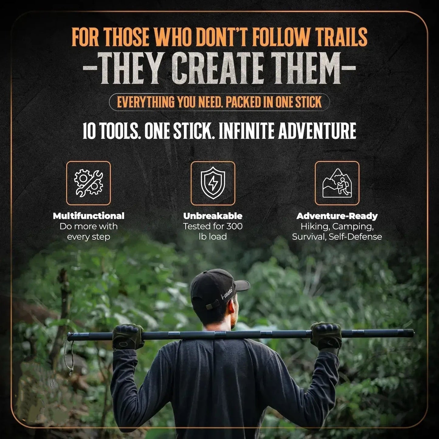 Factory Limited-Time Offer💥MULTI-FUNCTIONAL TACTICAL SURVIVAL STICK