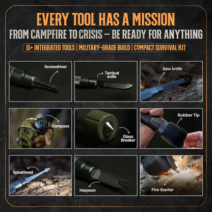 Factory Limited-Time Offer💥MULTI-FUNCTIONAL TACTICAL SURVIVAL STICK