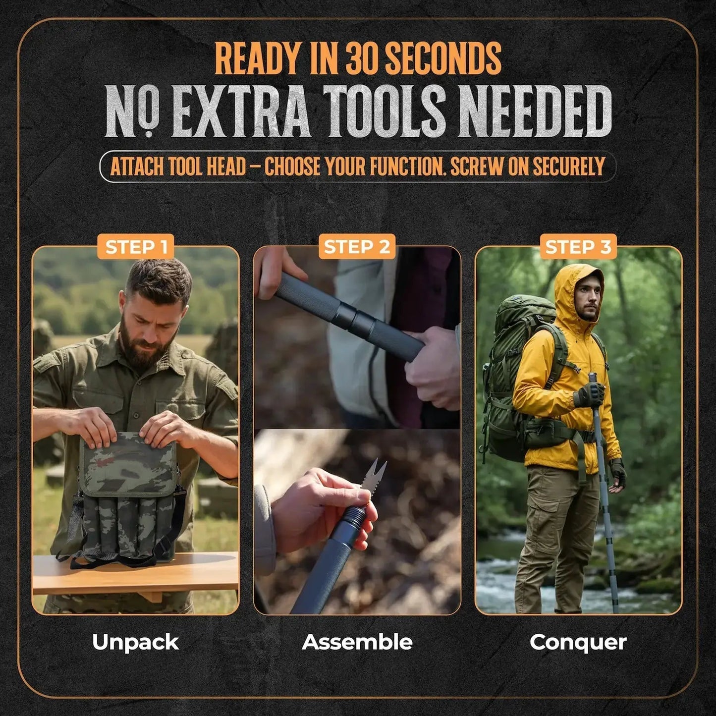 Factory Limited-Time Offer💥MULTI-FUNCTIONAL TACTICAL SURVIVAL STICK