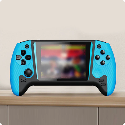 X9 portable game console, 5.5-inch HD screen, multiple languages, retro GBA Arcade video,10 simulators with 20000+ Games