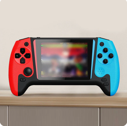 X9 portable game console, 5.5-inch HD screen, multiple languages, retro GBA Arcade video,10 simulators with 20000+ Games